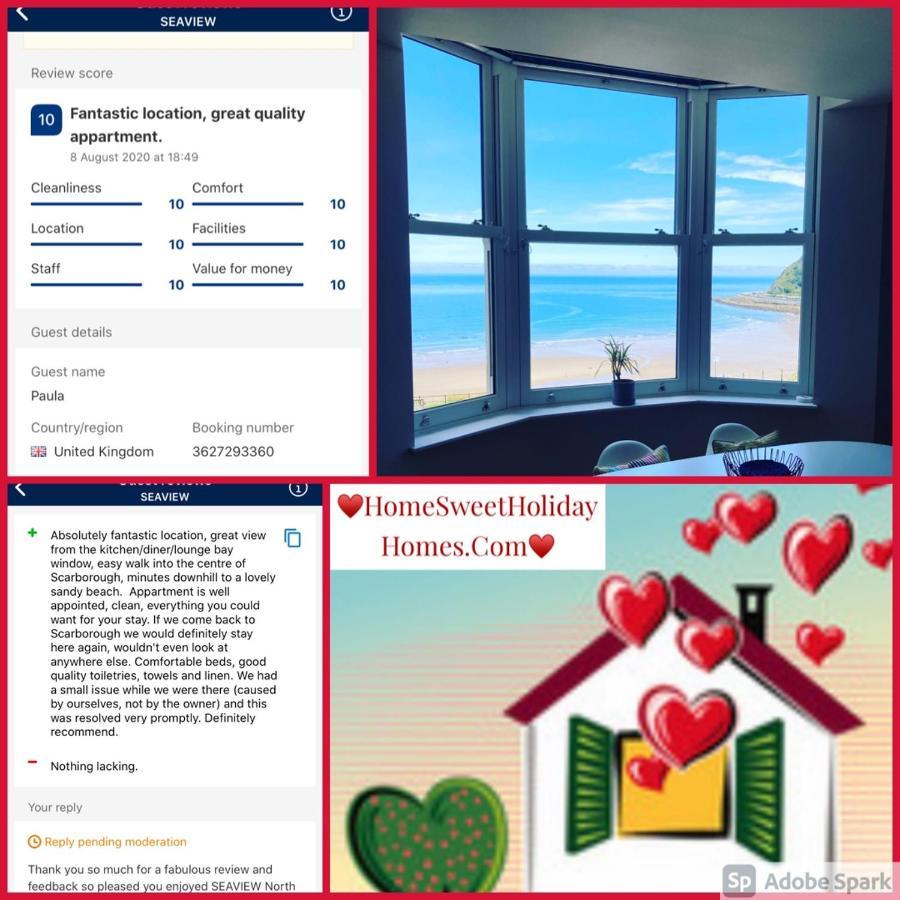 Seaview North Bay Holiday Home Apartment Скарбъро Екстериор снимка